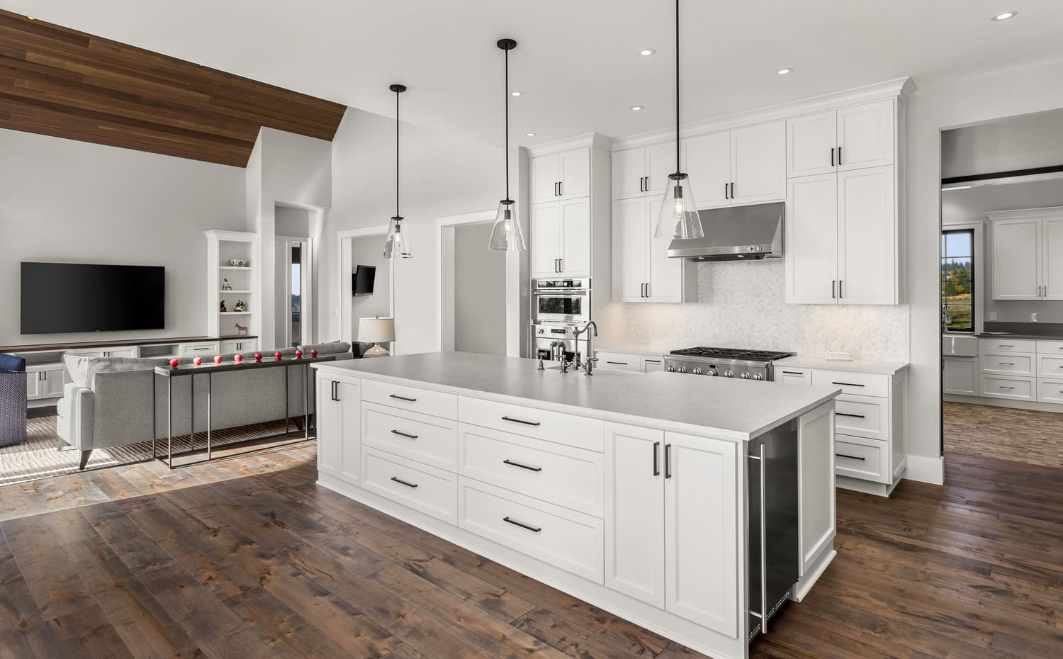house with hardwood flooring